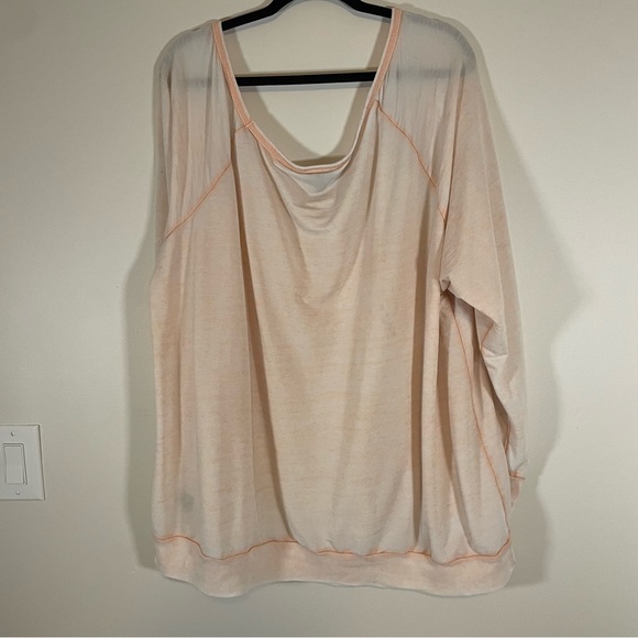 Torrid Pink Girlfriend Signature Jersey Long Sleeve T-Shirt size 5x - Picture 5 of 5
